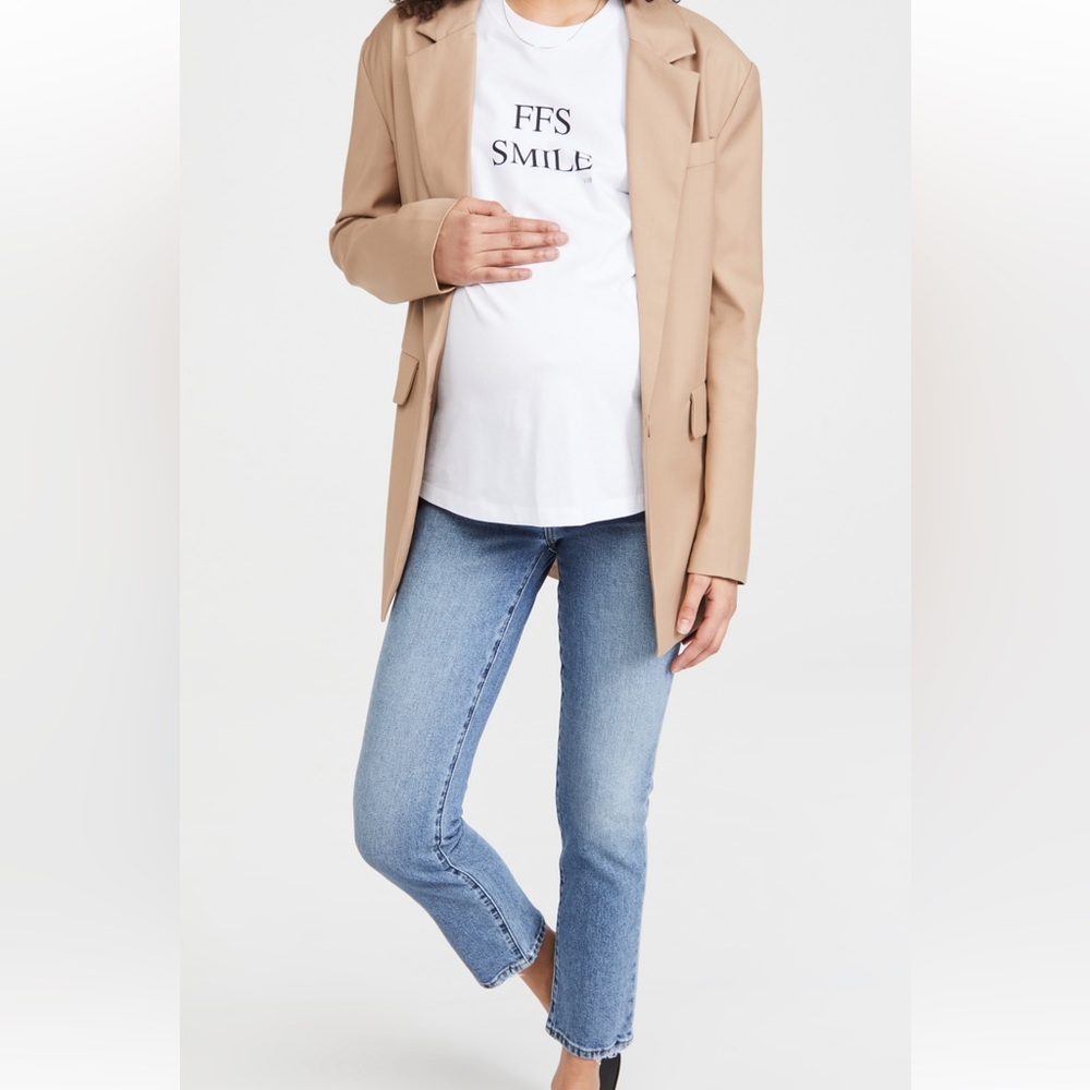 Joe’s Jeans: The Lara Straight Ankle Maternity Jeans